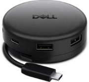 Afbeeldingen van DELL DA326 Bedraad USB 3.2 Gen 1 (3.1 Gen 1) Type-C Zwart