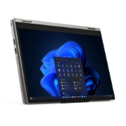 Image de Lenovo ThinkPad L13 2-in-1 Gen 6 (Intel) Intel Core Ultra 5 225U Hybride (2-en-1) 33,8 cm (13.3") Écran tactile WUXGA 16 Go LPDDR5x-SDRAM 512 Go SSD Wi-Fi 6E (802.11ax) Windows 11 Pro Belge Gris