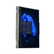 Image de Lenovo ThinkPad L13 2-in-1 Gen 6 (Intel) Intel Core Ultra 5 225U Hybride (2-en-1) 33,8 cm (13.3") Écran tactile WUXGA 16 Go LPDDR5x-SDRAM 512 Go SSD Wi-Fi 6E (802.11ax) Windows 11 Pro Belge Gris