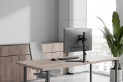 Afbeeldingen van Neomounts DS45-600BL1 Monitorstandaard voor één scherm 10-32"