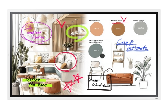 Picture of Samsung The Flip 65 Inch WMFX