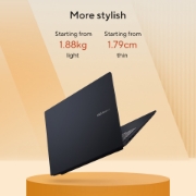 Picture of ASUS Vivobook 16 M1607GA-MB084W Copilot+ PC AMD Ryzen™ AI 7 445 Laptop 40.6 cm (16") WUXGA 32 GB DDR5-SDRAM 512 GB SSD Wi-Fi 6 (802.11ax) Windows 11 Home Dutch Blue