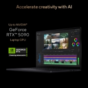 Picture of ASUS ProArt P16 H7606WP-SRNA6X Copilot+ PC AMD Ryzen AI 9 HX 370 Laptop 40.6 cm (16") Touchscreen 3K 64 GB LPDDR5x-SDRAM 1 TB SSD NVIDIA GeForce RTX 5070 Wi-Fi 7 (802.11be) Windows 11 Pro Dutch Black