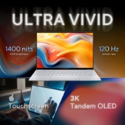 Image de ASUS ExpertBook Ultra B9406CAA-TH0875X-S Copilot+ PC Intel Core Ultra 7 356H Ordinateur portable 35,6 cm (14") WQXGA+ 32 Go LPDDR5x-SDRAM 1 To SSD Wi-Fi 7 (802.11be) Windows 11 Pro US International Gris
