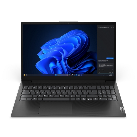 Picture of Lenovo V15 G5 IRL Intel® Core™ i5 i5-13420H Laptop 39.6 cm (15.6") Full HD 16 GB DDR5-SDRAM 512 GB SSD Wi-Fi 6 (802.11ax) Windows 11 Pro Belgian Black
