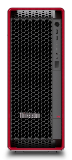 Picture of Lenovo ThinkStation P8 AMD Ryzen Threadripper PRO 9945WX 32 GB DDR5-SDRAM 1 TB SSD Windows 11 Pro Tower Workstation Black