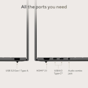 Afbeeldingen van ASUS Zenbook A14 UX3407QA-QD479W Copilot+ PC Snapdragon X1-26-100 Laptop 35,6 cm (14") WUXGA 16 GB LPDDR5x-SDRAM 512 GB SSD Wi-Fi 6E (802.11ax) Windows 11 Home Nederlands Grijs