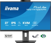 Picture of iiyama ProLite XB2797QSNPH-B1 27IN IPS LCD 4MS 2560X1440 350CD/M2 HDMI/DP/USB 2 computer monitor 68.6 cm (27") 2560 x 1440 pixels Quad HD Black