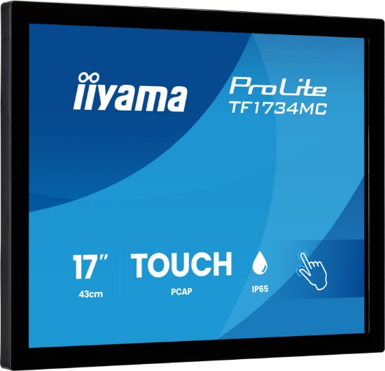 Picture of iiyama ProLite TF1734MC-B8X computer monitor 43.2 cm (17") 1280 x 1024 pixels Touchscreen