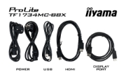 Picture of iiyama ProLite TF1734MC-B8X computer monitor 43.2 cm (17") 1280 x 1024 pixels Touchscreen