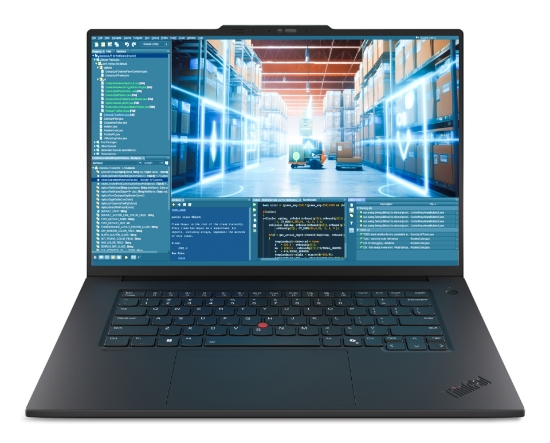 Picture of Lenovo ThinkPad P1 Gen 8 Intel Core Ultra 7 255H Mobile workstation 40.6 cm (16") Touchscreen 3.2K 32 GB LPDDR5x-SDRAM 1 TB SSD NVIDIA RTX PRO 2000 Blackwell Wi-Fi 7 (802.11be) Windows 11 Pro English Black
