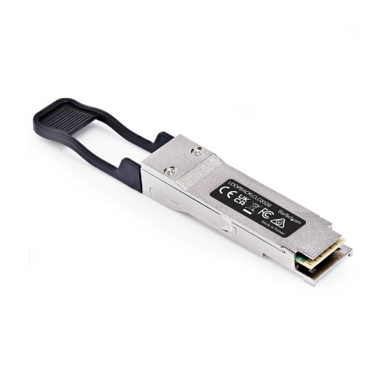 Image de StarTech.com Module de Bouclage QSFP28, Adaptateur de Bouclage QSFP28 Passif 100G, Testeur de Port QSFP, Prise de Test de Bouclage QSFP 100G - Conforme MSA