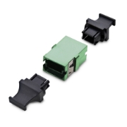 Image de StarTech.com Coupleur MPO/MTP, Coupleur Fibre MPO Monomode, Clé Vers le Haut/Clé vers le Bas, Coupleur Fibre Optique MPO/MTP-APC pour Panneaux de Brassage et Boîtiers - Vert