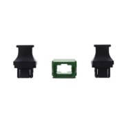 Image de StarTech.com Coupleur MPO/MTP, Coupleur Fibre MPO Monomode, Clé Vers le Haut/Clé vers le Bas, Coupleur Fibre Optique MPO/MTP-APC pour Panneaux de Brassage et Boîtiers - Vert