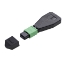 Image de StarTech.com Module Loopback MPO, Adaptateur de Bouclage Fibre Optique Monomode 9/125 MPO-8 Femelle, Testeur Loopback MPO/MTP-APC, Testeur de Bouclage MPO Femelle