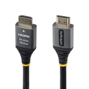 Picture of StarTech.com 1ft (30cm) Certified Ultra High Speed HDMI Cable, 8K 60Hz/4K 120Hz, HDMI 2.1 Cable with HDR10+ / eARC, 48Gbps, 8K HDMI Cord for Monitor/TV/Display, Flexible TPE Jacket