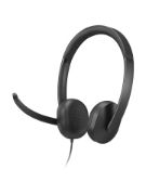 Picture of Lenovo VoIP Headset 5000 Wired Head-band Office/Call center USB Type-C Black