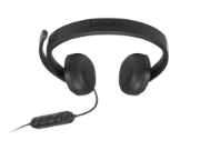 Picture of Lenovo VoIP Headset 5000 Wired Head-band Office/Call center USB Type-C Black