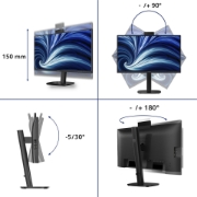 Image de Philips 24B2U3301H/00 écran plat de PC 60,5 cm (23.8") 1920 x 1080 pixels