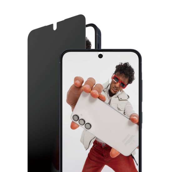 Afbeeldingen van PanzerGlass SAFE. by ® 2-Way Privacy Screen Protector Samsung Galaxy A57 5G | Ultra-Wide Fit | Bulk Doorzichtige schermbeschermer 50 stuk(s)