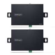 Image de StarTech.com Extension USB 3.0 à 4 Ports sur Ethernet Jusqu'à 100m via un Câble RJ45 Cat6a / Cat7 / Cat8, Extension pour Périphériques USB Distants, Hub 4xUSB-A 5 Gbps, TAA