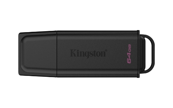 Image de Kingston Technology DataTraveler 64Go Stockage portable USB 3.2 Gen 1 Exodia Noir