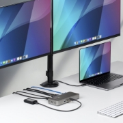 Picture of StarTech.com USB4 Docking Station, Driverless Dual 4K for macOS and Windows, Universal USB-C Dock with 100W Laptop Charging and 2.5GbE