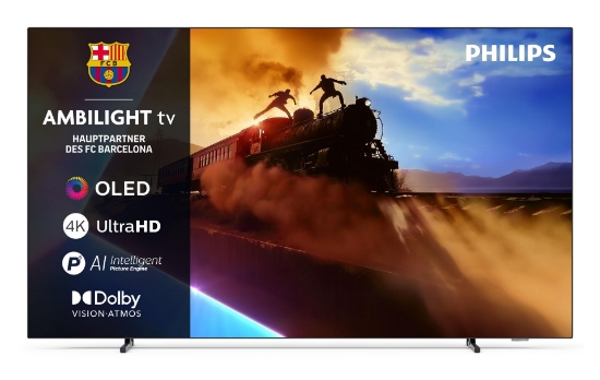 Image de Philips Ambilight 48OLED760/12 TV 121,9 cm (48") 4K Ultra HD Smart TV Wifi Gris