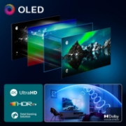 Image de Philips Ambilight 48OLED760/12 TV 121,9 cm (48") 4K Ultra HD Smart TV Wifi Gris