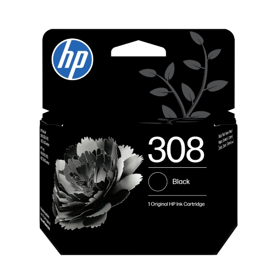 Image de HP 308 Pack de 2 cartouches d’encre authentiques Noir/Trois couleurs