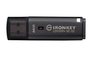 Picture of Kingston Technology IronKey 64GB Locker Plus 50 G2, FIPS 197, AES-256