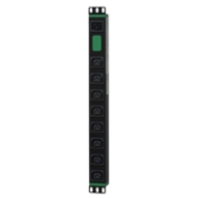 Picture of APC Easy Rack PDU, Basic, Horizontal, 1 Phase, 3.7kW, 230V, 16A, 8 x C13 outlets, IEC60320 C20 inlet