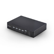 Picture of StarTech.com 4-Port DisplayPort KVM Switch with Mouse Roaming and Multi-View / Picture-in-Picture, 4K 60Hz, USB 3.0 (5Gbps) Hub, Hotkey Control, TAA Compliant