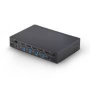 Picture of StarTech.com 4-Port DisplayPort KVM Switch with Mouse Roaming and Multi-View / Picture-in-Picture, 4K 60Hz, USB 3.0 (5Gbps) Hub, Hotkey Control, TAA Compliant