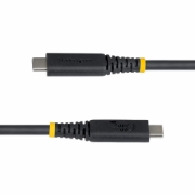 Afbeeldingen van StarTech.com 1m USB4 Kabel, 40Gbps, USB-IF Gecertificeerde USB-C Kabel, 240W PD, 8K 60Hz/4K 240Hz DP2.1 DP40, TPE Mantel, Thunderbolt 4 Compatibel, Zwart