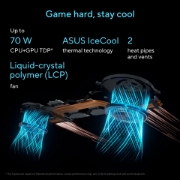 Picture of ASUS V16 FX3607VP-RP061W Intel Core 7 240H Laptop 40.6 cm (16") WUXGA 16 GB DDR5-SDRAM 1 TB SSD NVIDIA GeForce RTX 5070 Wi-Fi 6 (802.11ax) Windows 11 Home Dutch Black