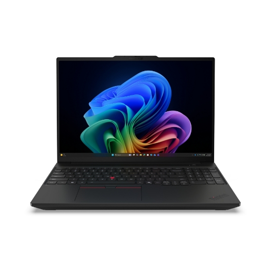 Image de Lenovo ThinkPad T16 Gen 5 (Intel) Copilot+ PC Intel Core Ultra 5 325 Ordinateur portable 40,6 cm (16") WUXGA 32 Go LPDDR5x-SDRAM 512 Go SSD Wi-Fi 7 (802.11be) Windows 11 Pro Belge Noir