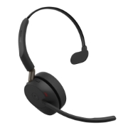 Image de Jabra Evolve3 65 Casque Sans fil Arceau Bureau/Centre d'appels USB Type-C Bluetooth Noir