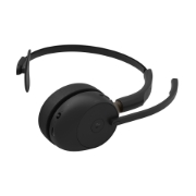 Image de Jabra Evolve3 65 Casque Sans fil Arceau Bureau/Centre d'appels USB Type-C Bluetooth Noir