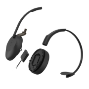 Image de Jabra Evolve3 65 Casque Sans fil Arceau Bureau/Centre d'appels USB Type-C Bluetooth Noir