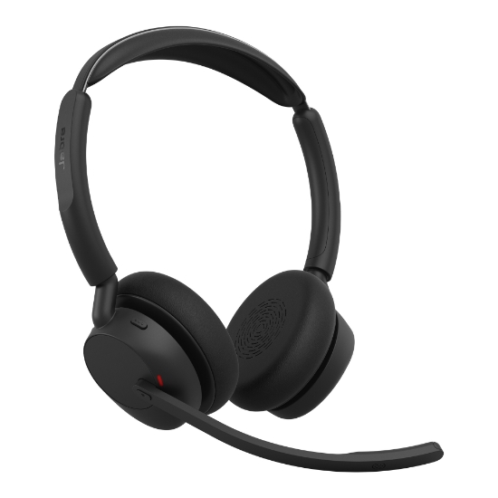 Picture of Jabra Evolve3 45 UC - USB-A with Dongle - Stereo (Charging Stand)