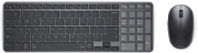 Image de DELL Pro 7 KM746 clavier Souris incluse Universel RF sans fil + Bluetooth AZERTY Belge Graphite