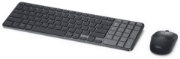 Image de DELL Pro 7 KM746 clavier Souris incluse Universel RF sans fil + Bluetooth AZERTY Belge Graphite
