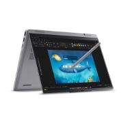 Afbeeldingen van Lenovo ThinkBook 14 2-in-1 G6 IPL Copilot+ PC Intel Core Ultra 7 355 Hybride (2-in-1) 35,6 cm (14") Touchscreen WUXGA 16 GB DDR5-SDRAM 512 GB SSD Wi-Fi 7 (802.11be) Windows 11 Pro Engels Grijs