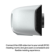 Image de HP Poly Barre vidéo USB Poly Studio V12 sans module d’alimentation