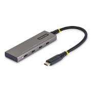 Image de StarTech.com Hub USB-C à 4 Ports, 10 Gbps, Recharge PD 100 W, 4 Ports USB-C, Protection contre les Surintensités, Aluminium PCR, Compatible MacBook / Dell / ThinkPad / HP / iPad / Tablette