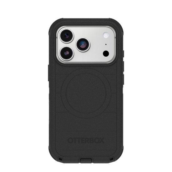 Image de OtterBox Defender Pro MagSafe Series pour Apple iPhone 17 Pro, noir - produits livrés sans emballage