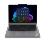Picture of Lenovo ThinkPad X1 2-in-1 Gen 11 Aura Edition Copilot+ PC Intel Core Ultra 7 355 Hybrid (2-in-1) 35.6 cm (14") Touchscreen WUXGA 32 GB LPDDR5x-SDRAM 1 TB SSD Wi-Fi 7 (802.11be) Windows 11 Pro English Grey