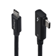 Afbeeldingen van StarTech.com 80cm Haakse Thunderbolt 5 Kabel, 80Gbps/Tot 120Gbps, 240W PD, 8K 60Hz, Gecertificeerde Thunderbolt Kabel, Compatibel met Thunderbolt 4/USB4/USB-C
