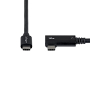Afbeeldingen van StarTech.com 80cm Haakse Thunderbolt 5 Kabel, 80Gbps/Tot 120Gbps, 240W PD, 8K 60Hz, Gecertificeerde Thunderbolt Kabel, Compatibel met Thunderbolt 4/USB4/USB-C
